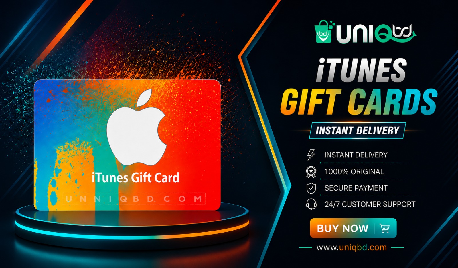 UniQbd - iTunes Gift Card